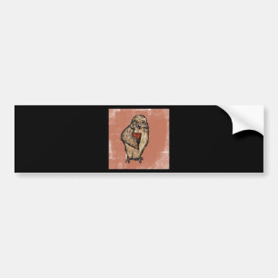 Wise Owl Bumper Sticker