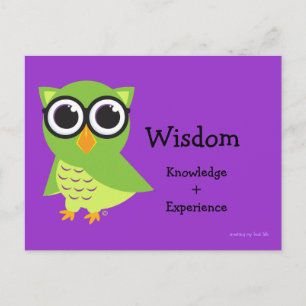 Wise Owl Card