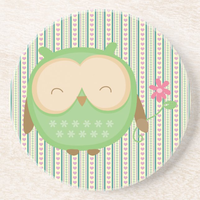 Wise Owl Coaster (Front)