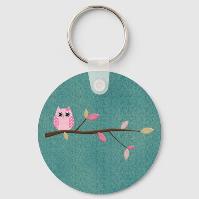 Wise Owl Key Ring (Front)