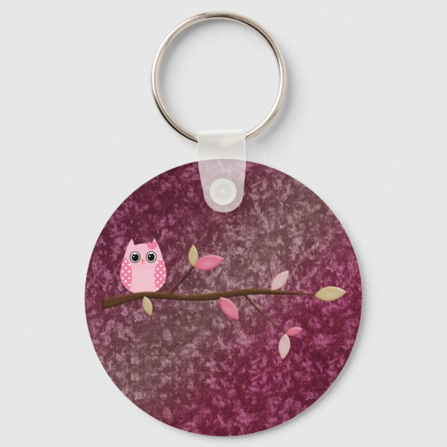 Wise Owl Key Ring (Front)