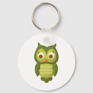 Wise Owl Key Ring