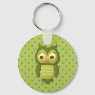 Wise Owl Key Ring