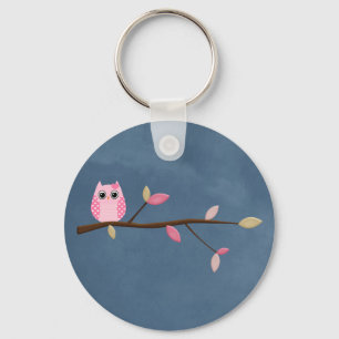 Wise Owl Key Ring