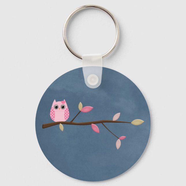 Wise Owl Key Ring (Front)