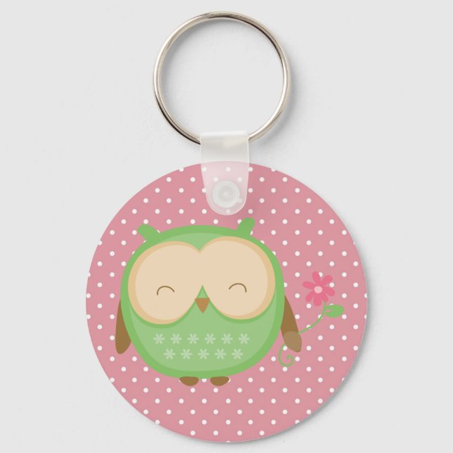 Wise Owl Key Ring (Front)