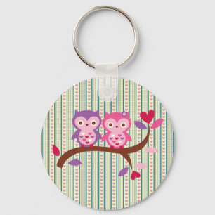 Wise Owl Key Ring