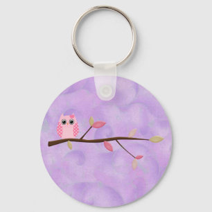 Wise Owl Key Ring