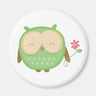 Wise Owl Magnet