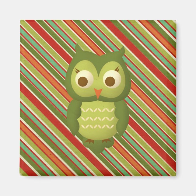 Wise Owl Magnet (Front)