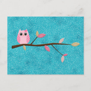 Wise Owl Postcard
