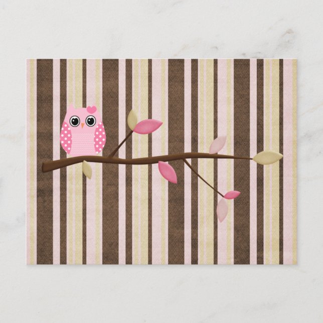 Wise Owl Postcard (Front)