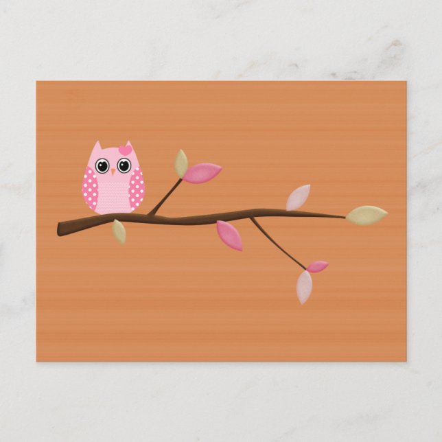 Wise Owl Postcard (Front)