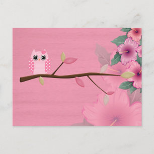 Wise Owl Postcard