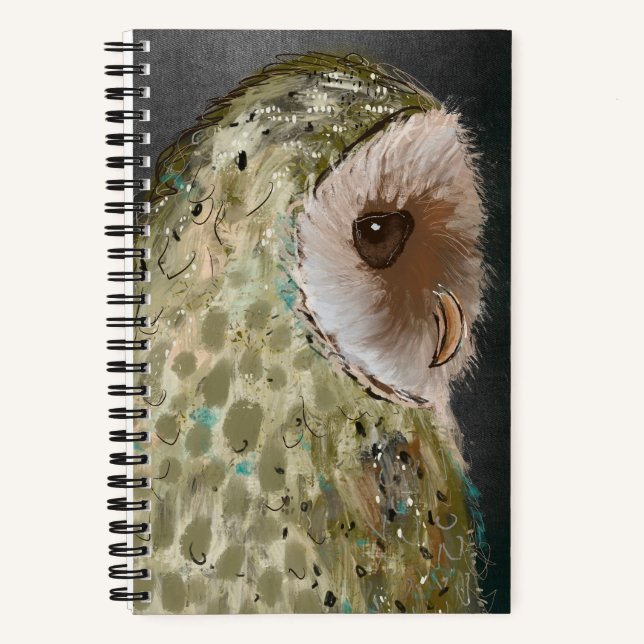 Wise Owl Sketch Journal (Front)
