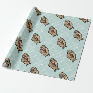 Wise Owl Wrapping Paper