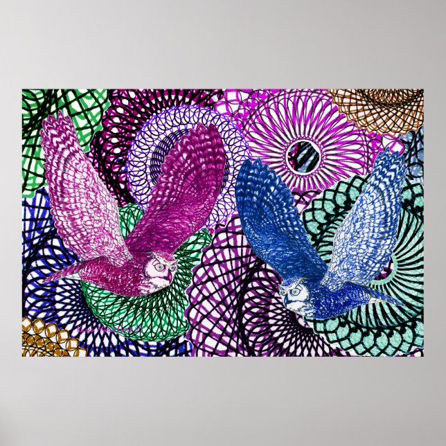 Wise Owls Poster (Front)