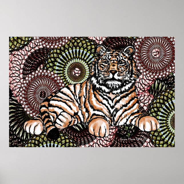 Wise Tiger Poster (Front)