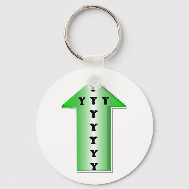 Wise Up! Key Ring (Front)