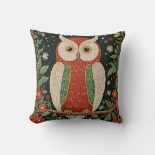 Wise Winter Watcher Cushion