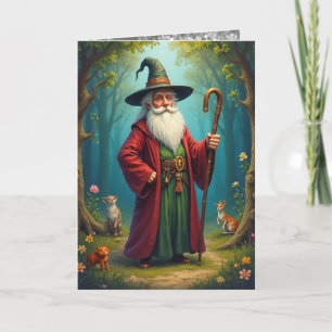 Wise WIzard 2 (quote inside) Card