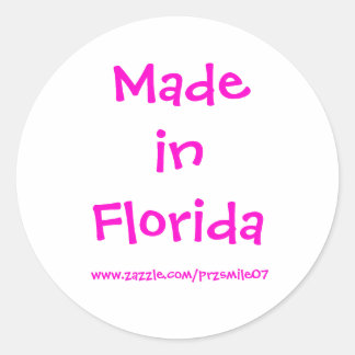 Wisecracking Baby Classic Round Sticker