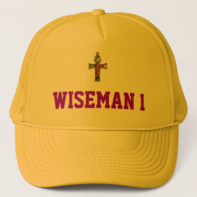 Wiseman 1 - Nativity Hat (Front)