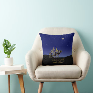 Wisemen Still Seek Him Mojo Throw Pillow