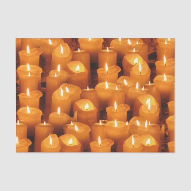 Wish Candles Tissue Paper (Front)