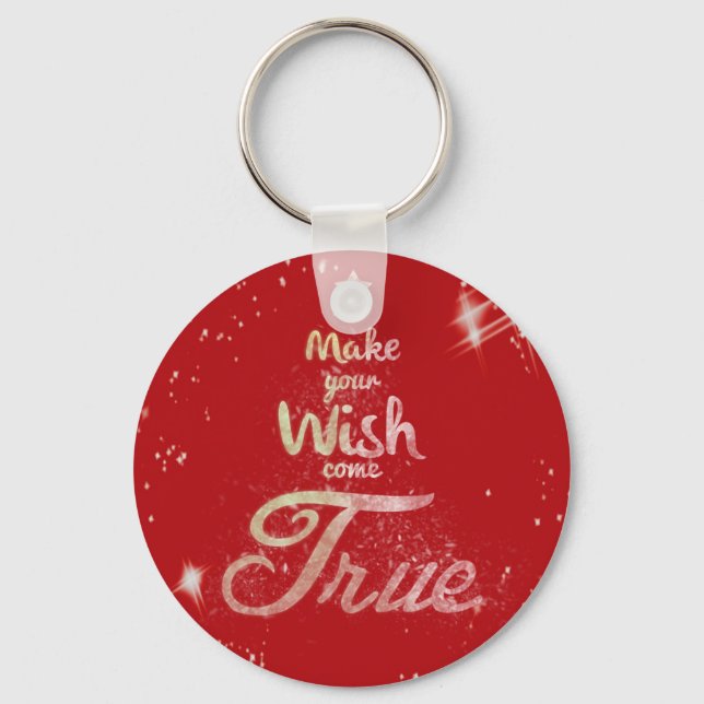 Wish come true key ring (Front)