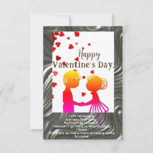 Wish Happy Valentine’s Day. Card