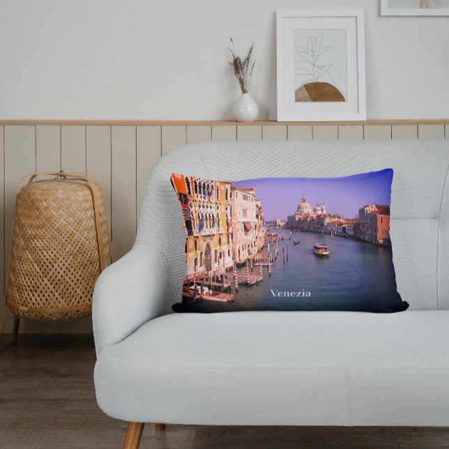 Wish I was in Venice, Italy Holiday Decorative Cushion (Creator Uploaded)