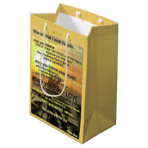WISH Medium Gift Bag by Poet Adiela Akoo
