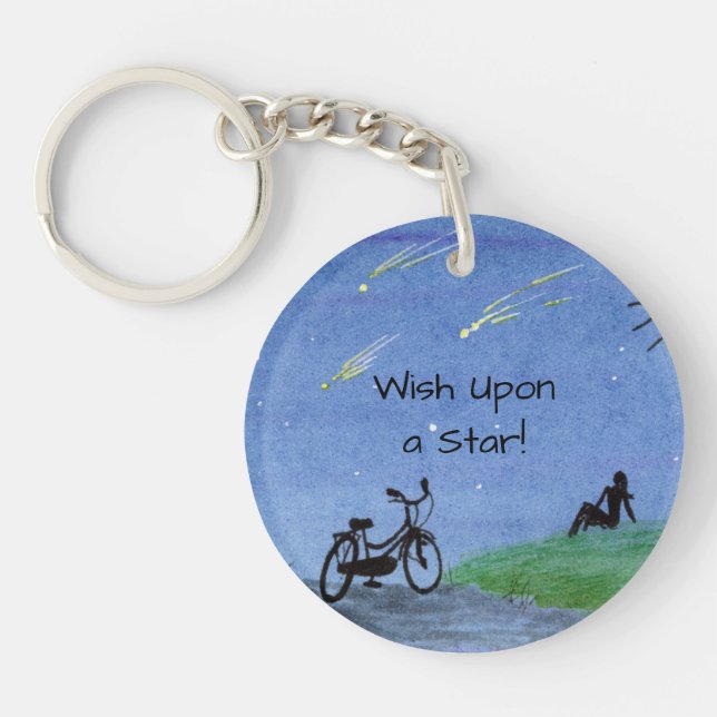 Wish on a Star Key Ring (Front)