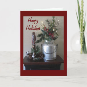 WISH THIS "WAS IN PERSON" BUT IT IS "JUST FOR YOU" HOLIDAY CARD