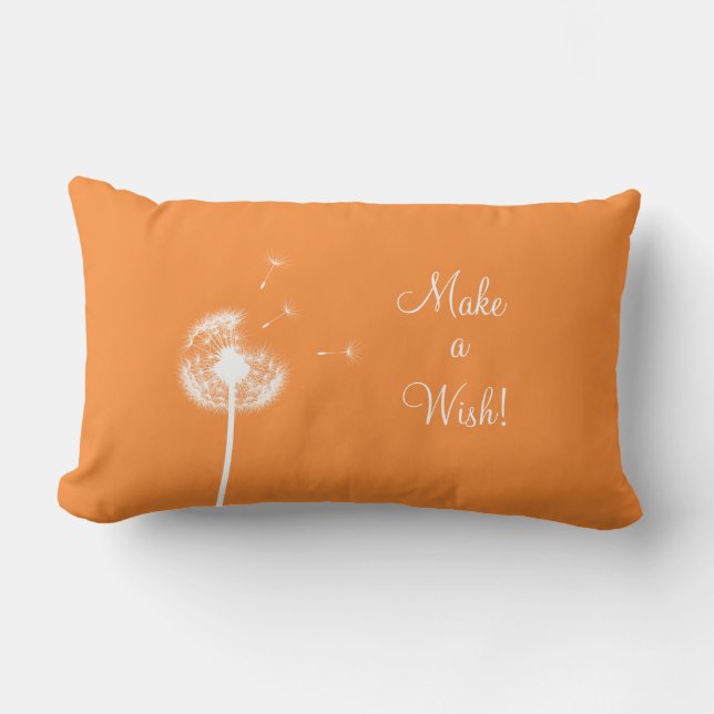 Wish Throw Pillow (Front)