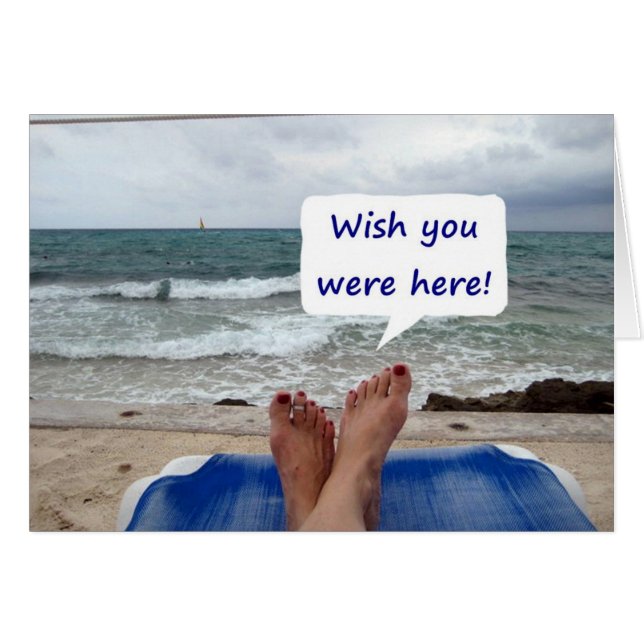 WISH U WERE HERE SO WE COULD CELEBRATE 50TH (Front Horizontal)