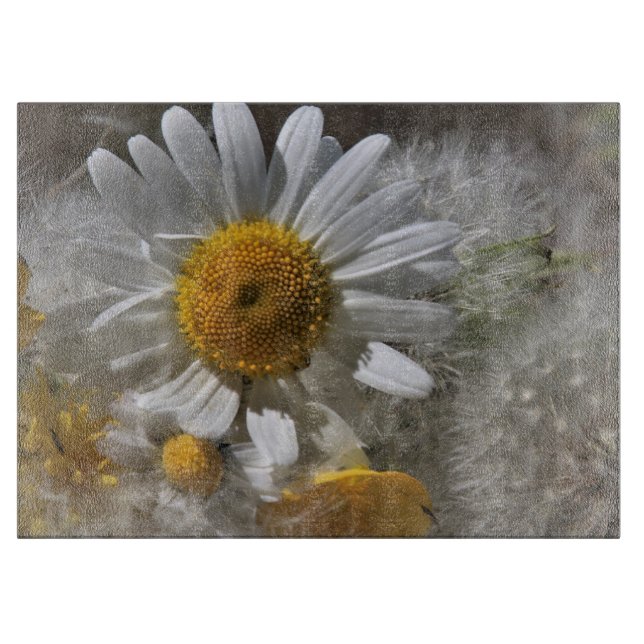 Wish Upon a Daisy Cutting Board (Front)