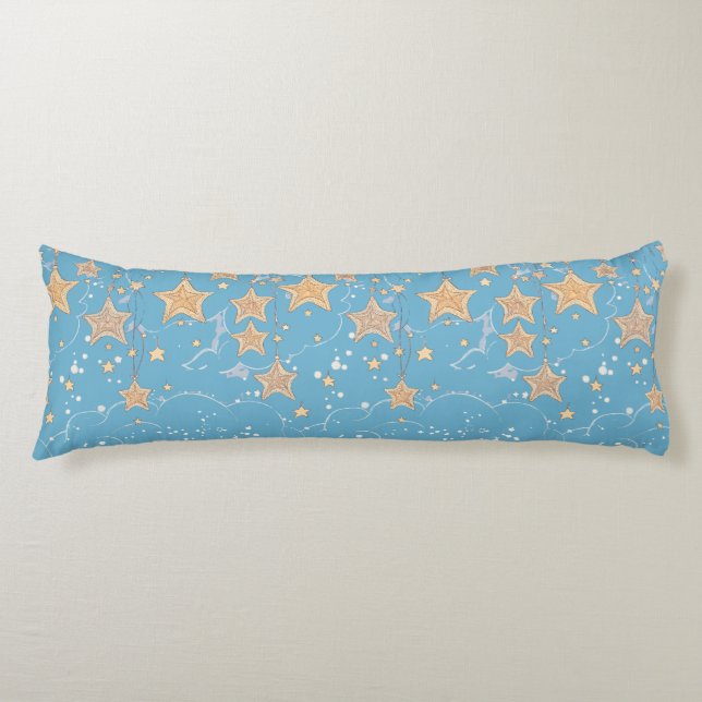 Wish Upon a Star Body Pillow (Front)
