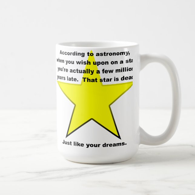 Wish Upon A Star Funny Mug (Right)