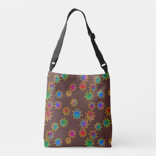 Wish Upon a Star in Iron Skies Crossbody Bag