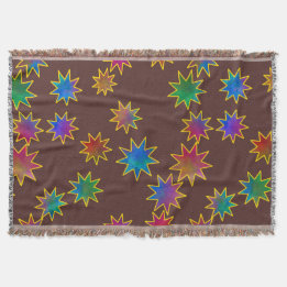 Wish Upon a Star in Iron Skies Throw Blanket