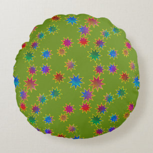 Wish Upon a Star in the Morning Round Cushion