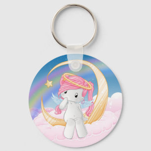 Wish upon a star key ring