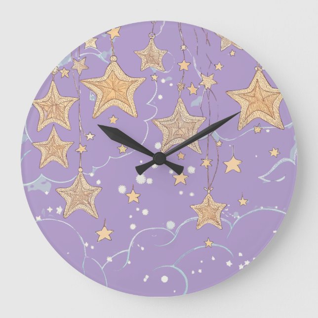 Wish Upon a Star Wall Clock (Front)