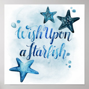 Wish Upon a Starfish Poster