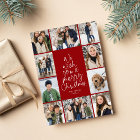 Wish you a Merry Christmas 10 photo collage