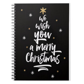Wish You a Merry Christmas Notebook