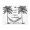 Wish you were beautiful vintage palm tree postcard
