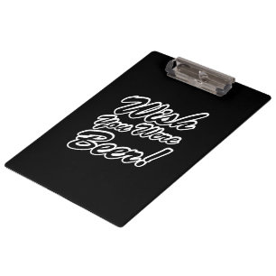 Wish You Were Beer! Clipboard